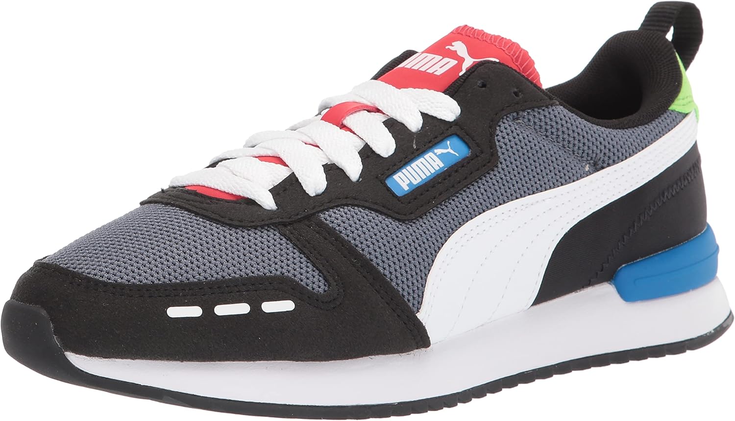 

Мужские кроссовки PUMA R78 на шнуровке повседневные - серые