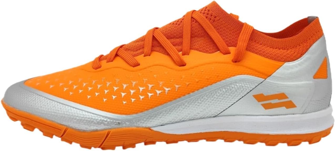 

Мужские футбольные бутсы, тренировочные кроссовки, спортивная обувь Super Striker, Orange-silver