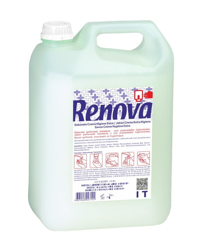 

Renova, Жидкое мыло Extra Hygiene, 5л