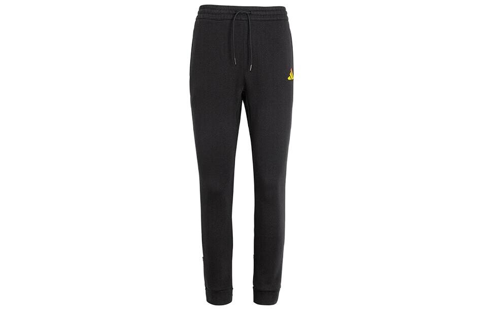 

Трикотажные спортивные штаны мужские черные Adidas, черный