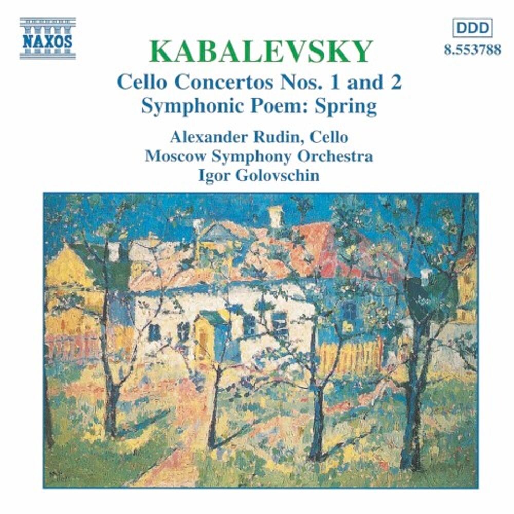 

Диск CD Cello Concertos Nos. 1 & 2 - Dmitry Kabalevsky, Alexander Rudin, Igor Golovschin, Moscow Symphony Orchestra