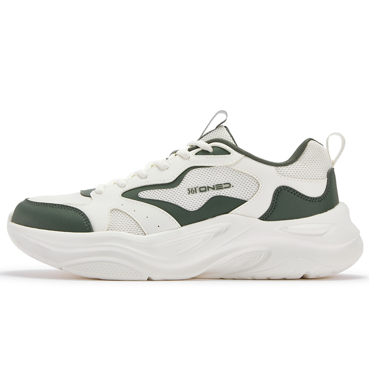 

Кроссовки Croissant Bag мужские низкие повседневные Abrasion Resistant Breathable 361°, snail cyan