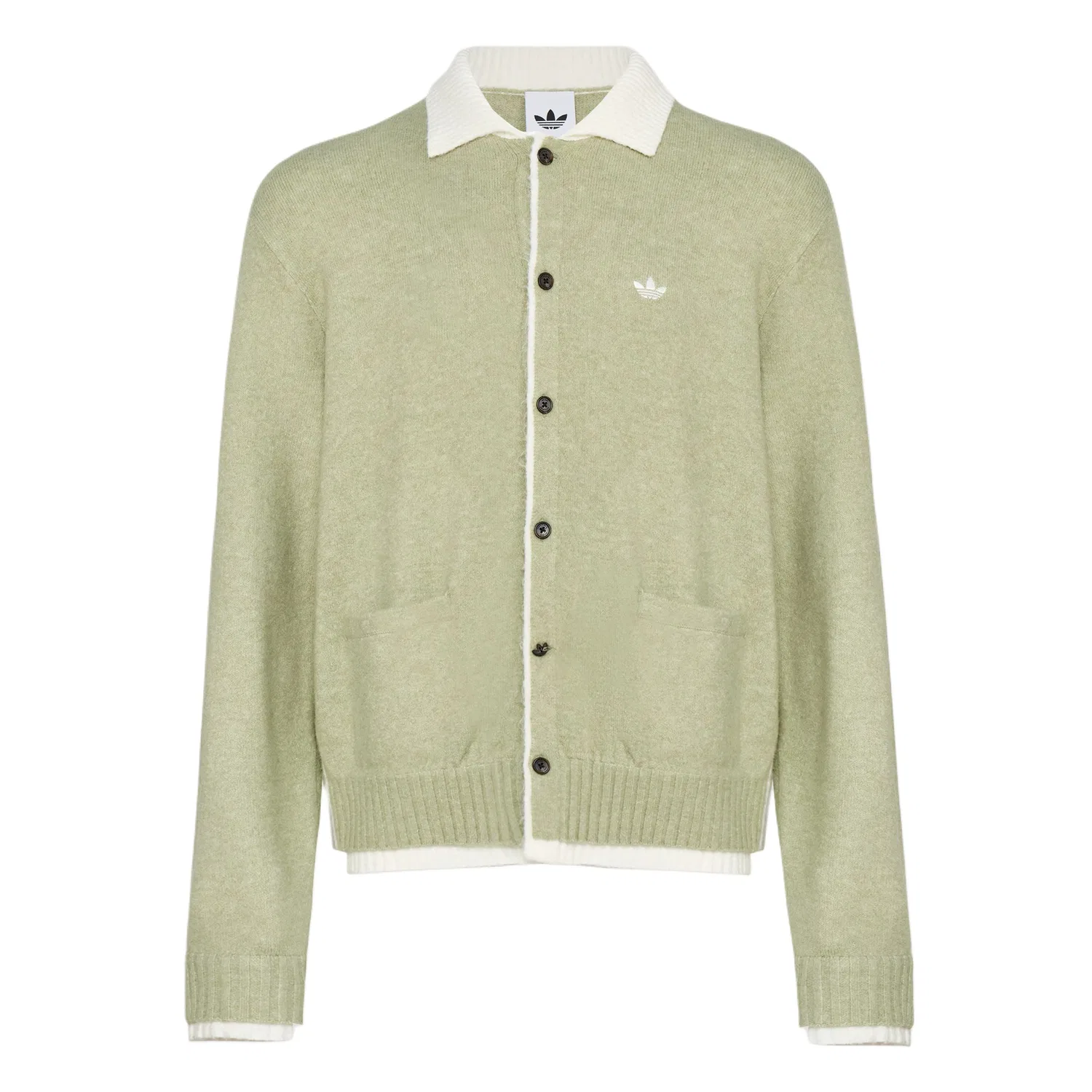 Свитер REFINED LUXE DLXC U, трикотаж, унисекс Adidas Originals, Halo Green
