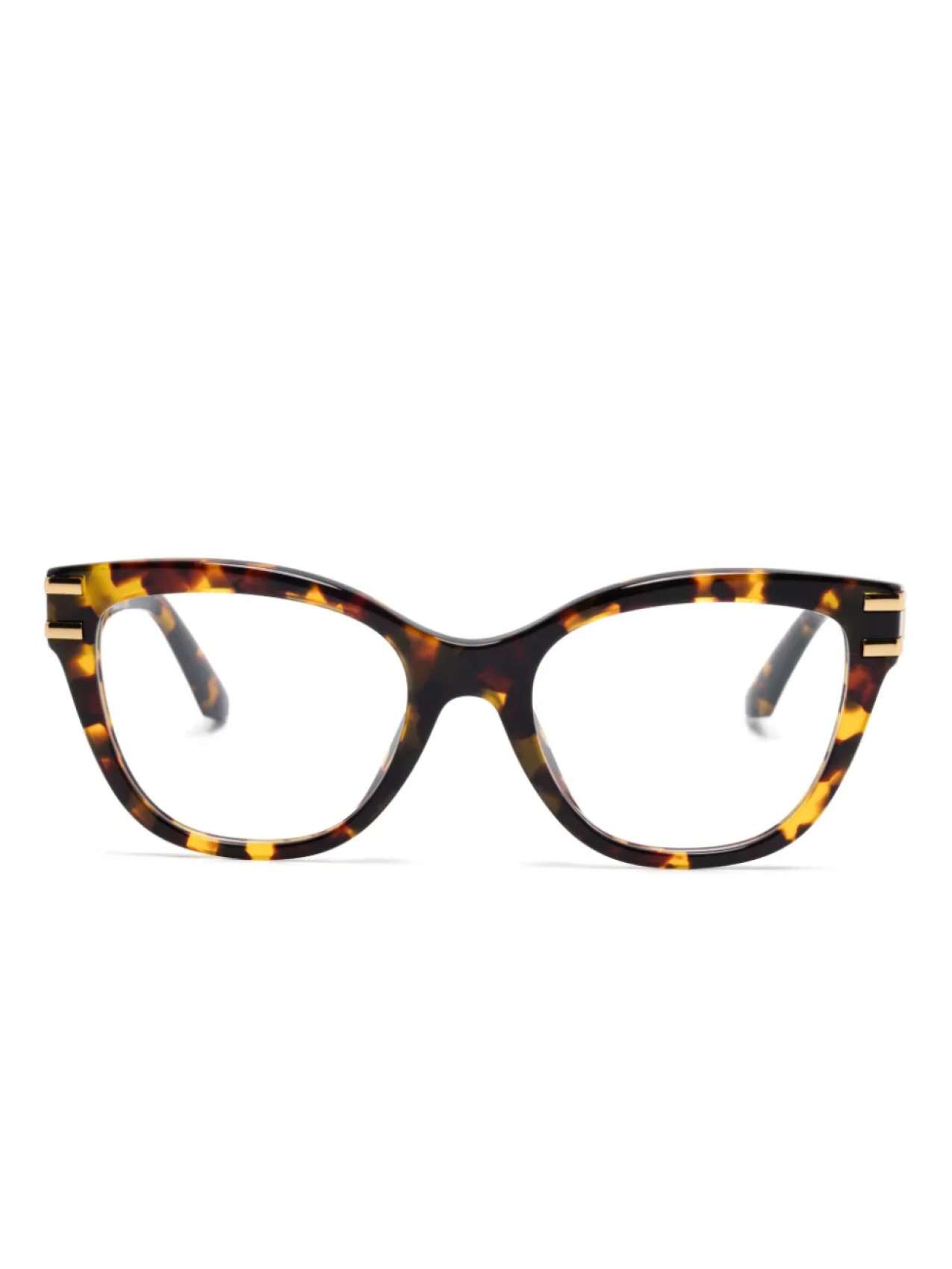 

Очки с эффектом черепаховой оболочки Dolce & Gabbana Eyewear, коричневый