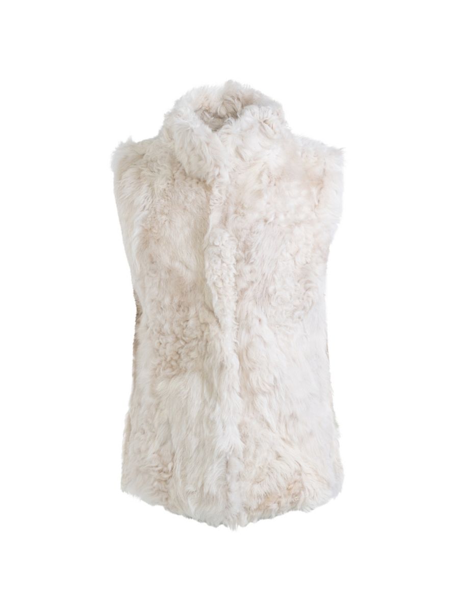 

Жилет из овчины Toscana Made For Generations WOLFIE FURS, цвет Vanilla