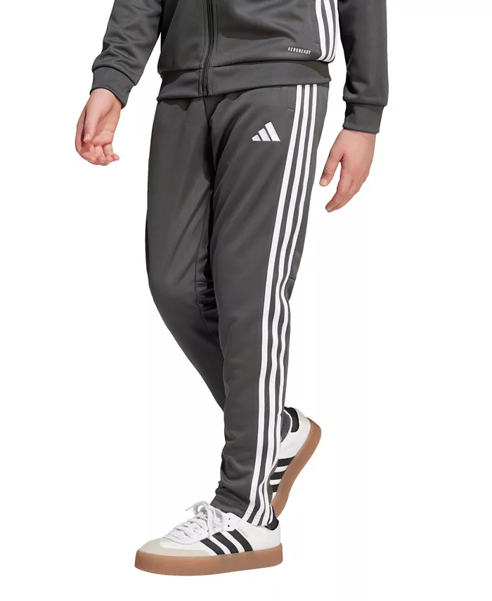 

Брюки для тренировок Tiro 25 Essentials для мальчиков старшего возраста adidas, серый