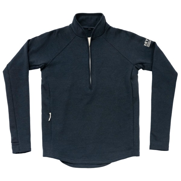 

Женский свитер из мериносовой шерсти с застежкой-молнией Devold, черный