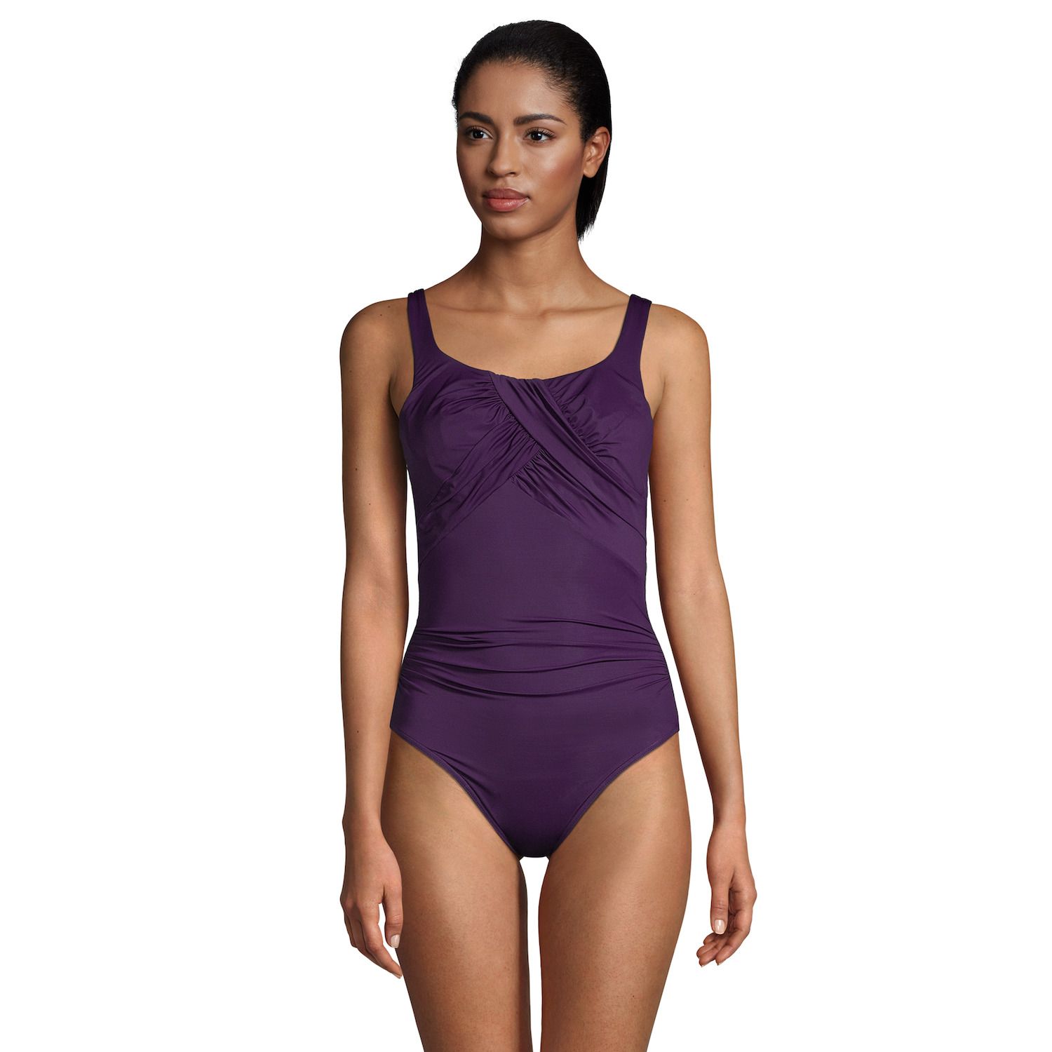 

Женский цельный купальник Lands' End Carmela SlenderSuit DDD-Cup Lands' End