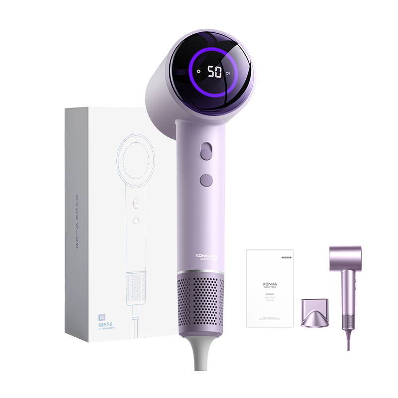

Фен для волос 1600W с отрицательными ионами CFJ-KJ-D3 Konka, Purple