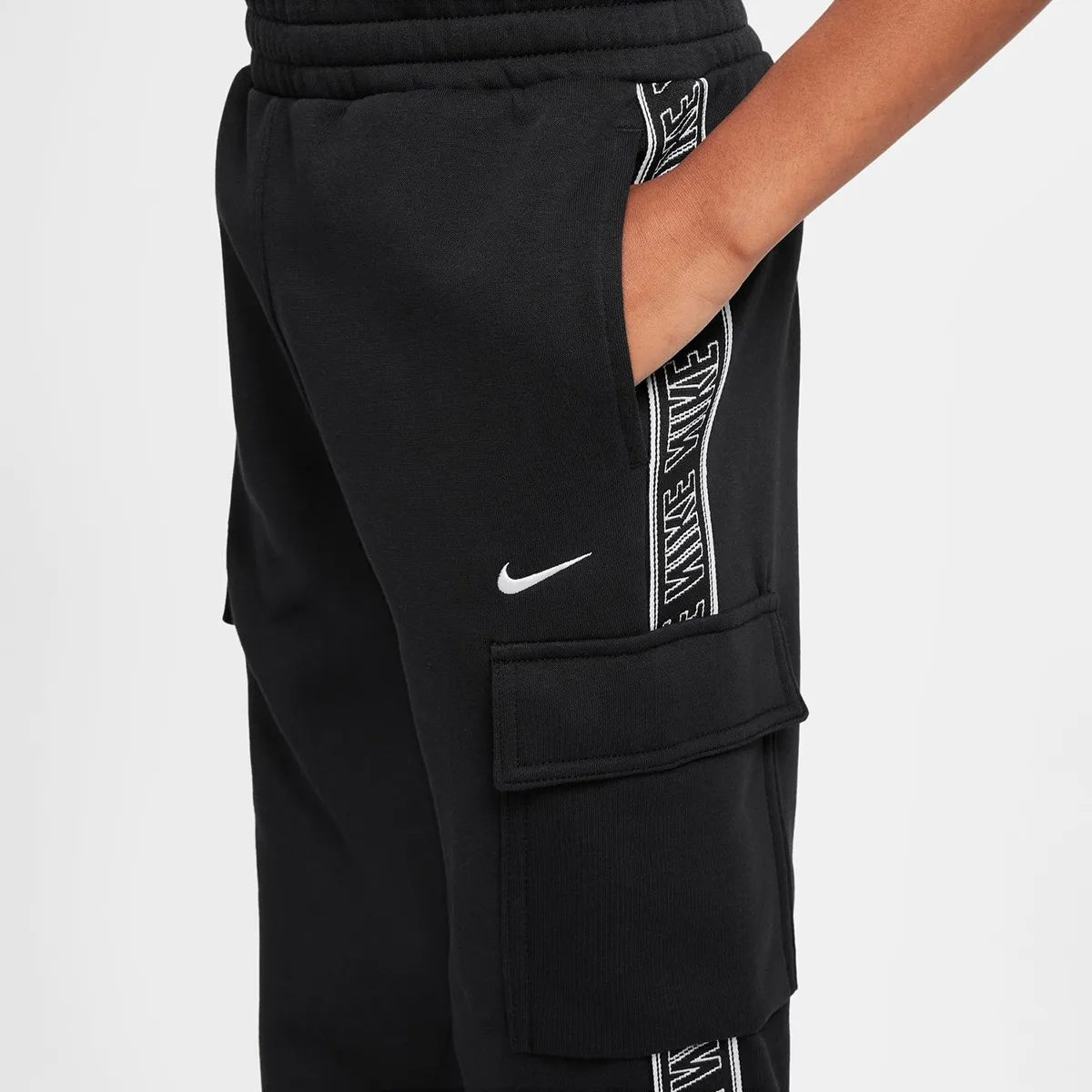 Детские брюки Sportswear Club+ Nike, черный — фото 3