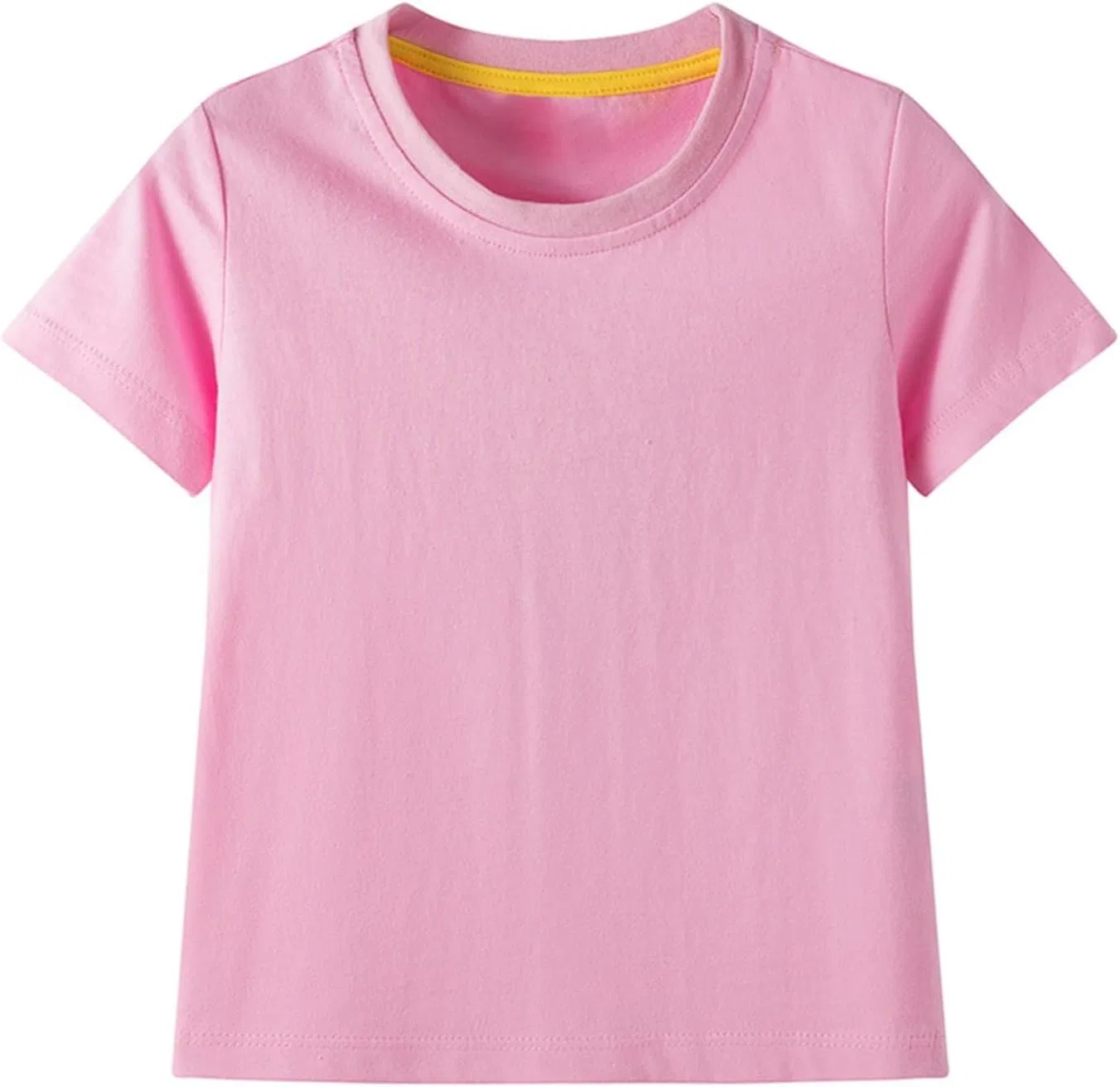 Футболка спортивная Cotton Solid Plain, Generic, Pink