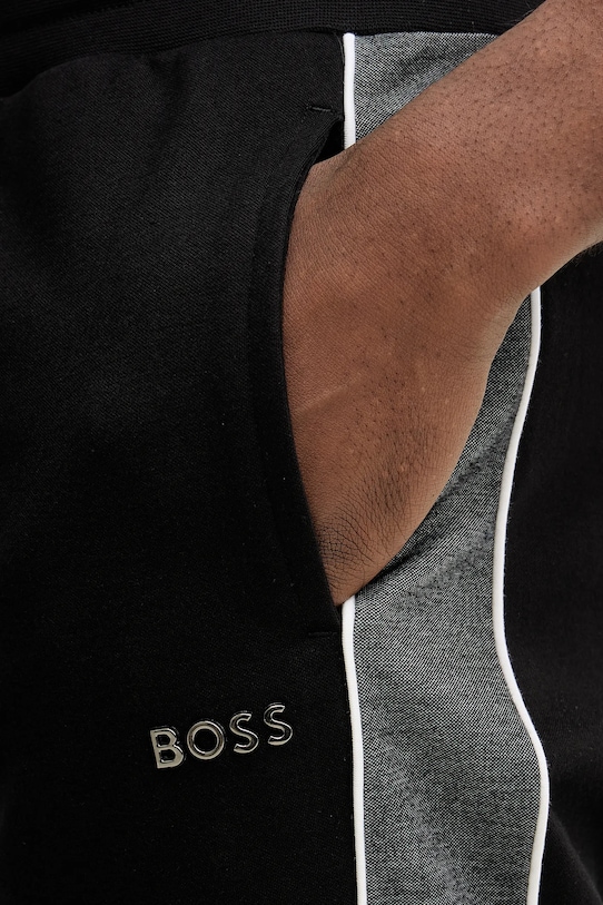 Шорты для спортивного костюма BOSS, черный — фото 4
