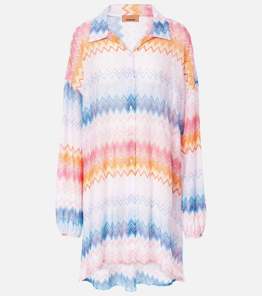 

Зигзаг кафтан Missoni, Multicolor Shaded Fucsia Blue