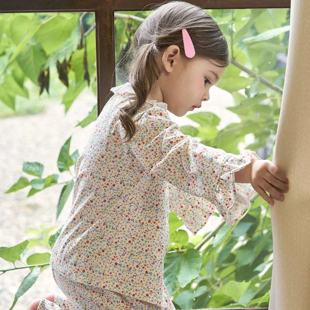 Комплект детской пижамы Softkin Poppy Lace с длинным рукавом от Dossy — фото 2
