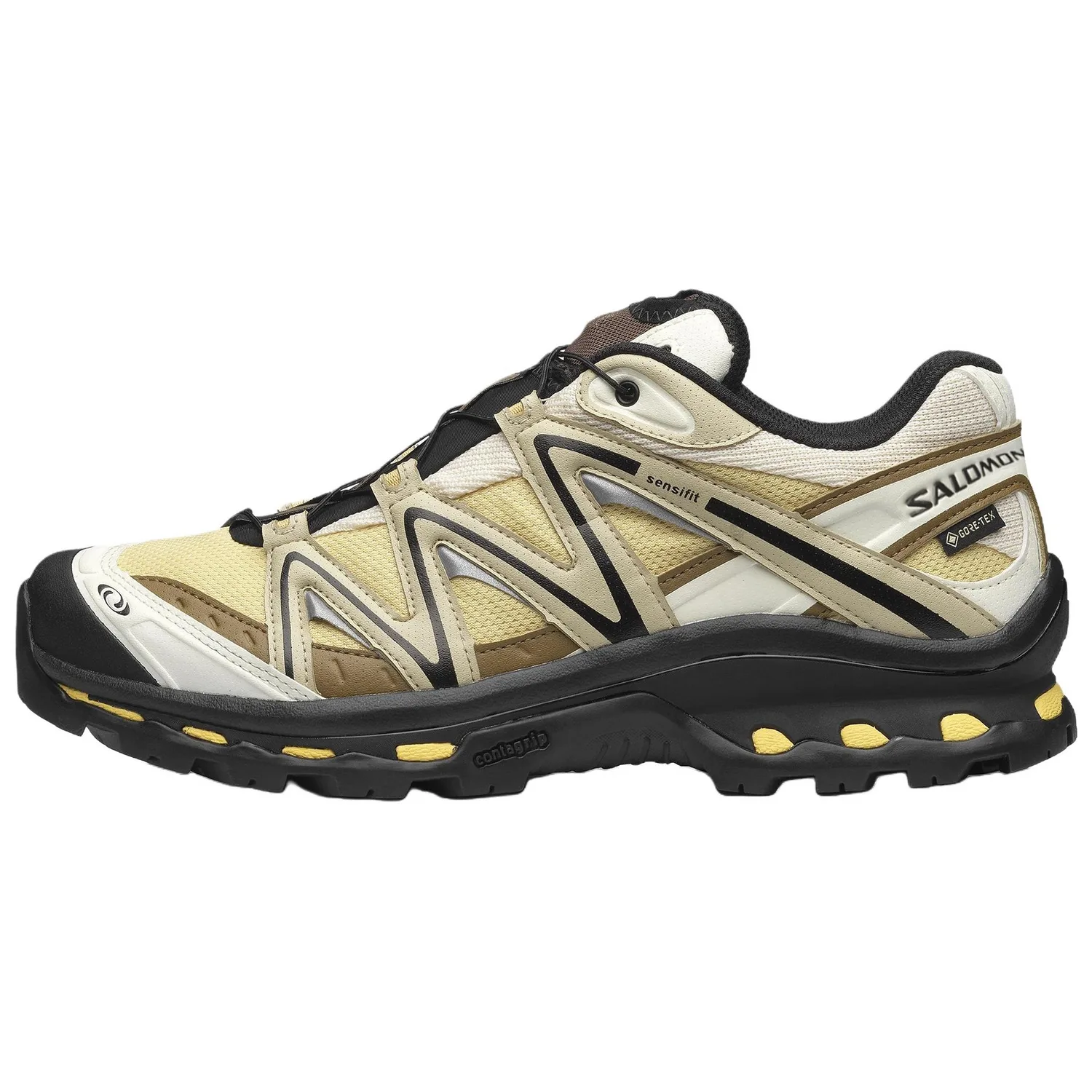 SALOMON XT Quest Waterproof And Breathable Outdoor Shoes Unisex Light Yellow White