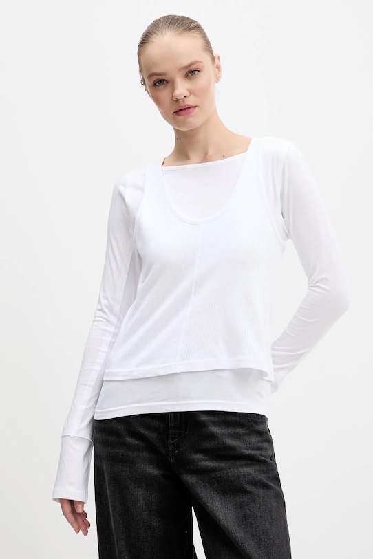 

Хлопковый лонгслив The Ragged Priest, белый