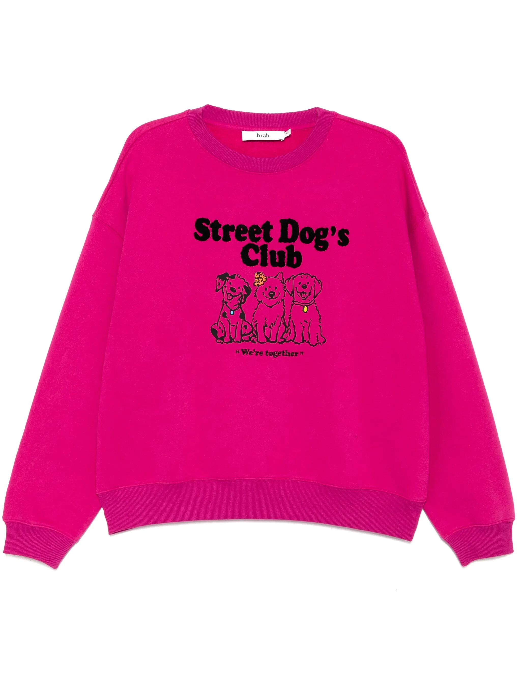 

Толстовка Street Dogs Club B+Ab, розовый