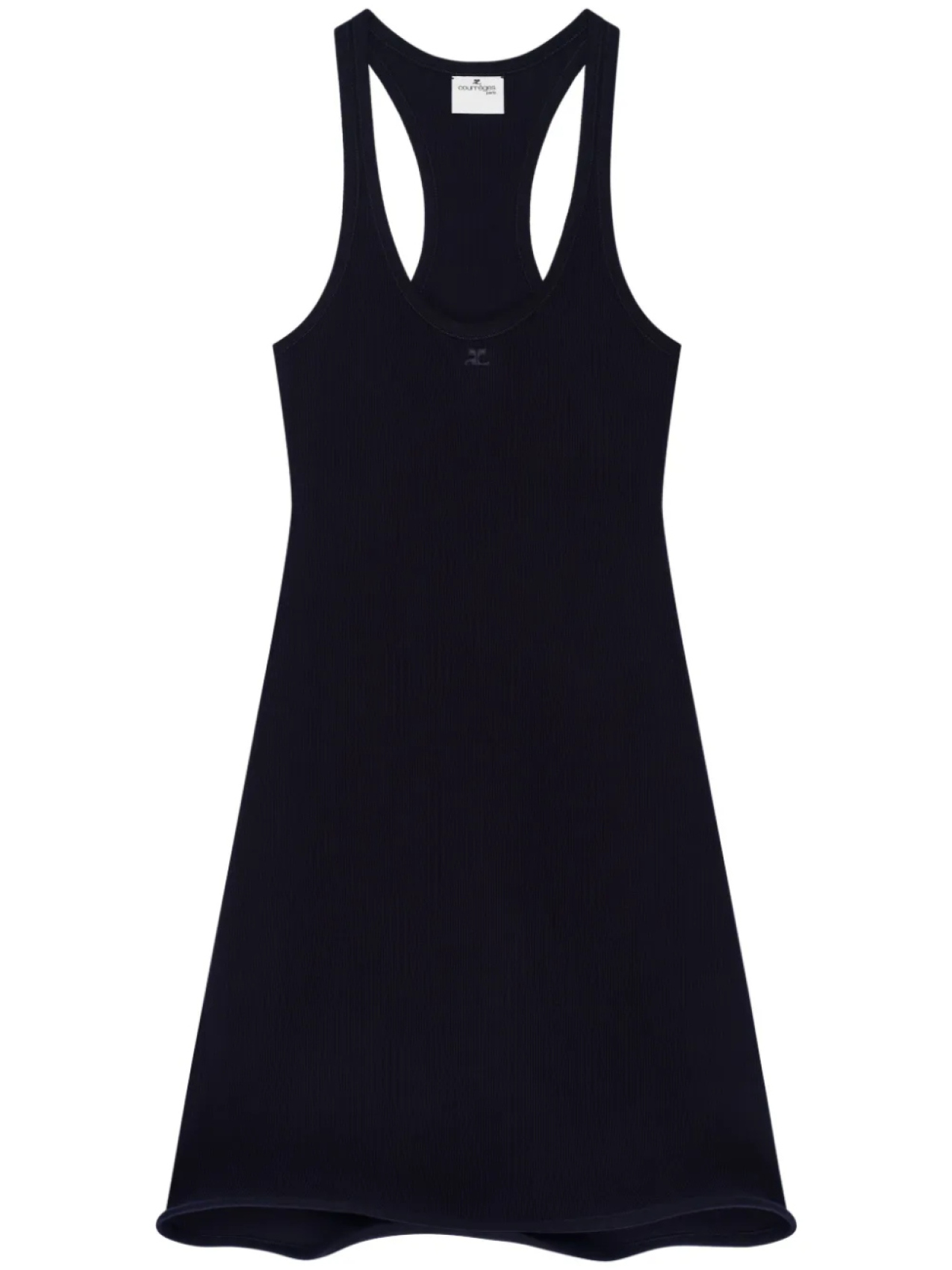 

Платье мини с декором Medusa Courrèges, синий