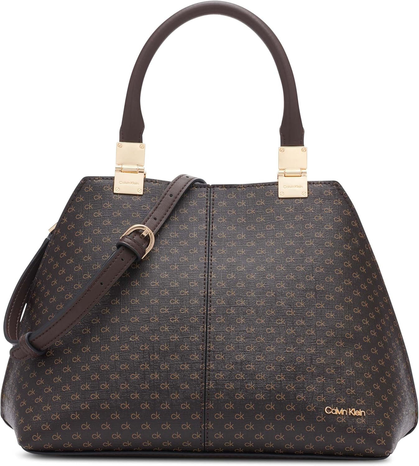 

Сумка-портфель Calvin Klein Granite Geometric Satchel - 2 в 1, веганская кожа, 2 кармана, Brown/Khaki/Black, Черный, Сумка-портфель Calvin Klein Granite Geometric Satchel - 2 в 1, веганская кожа, 2 кармана, Brown/Khaki/Black