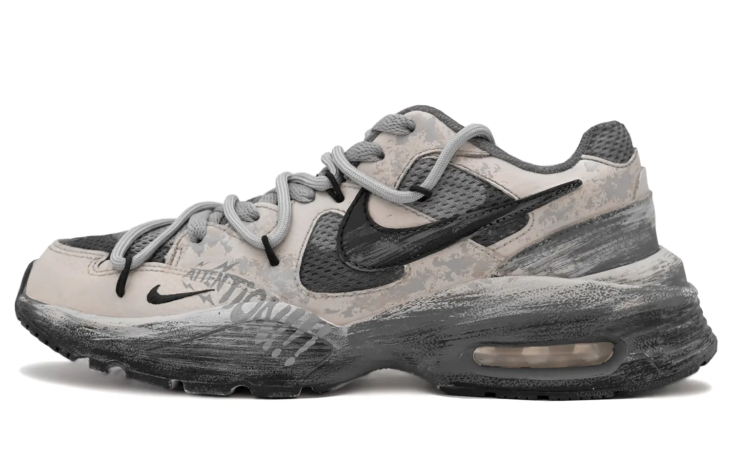 

Кроссовки Air Max Fusion женские с низким верхом коричневые Nike