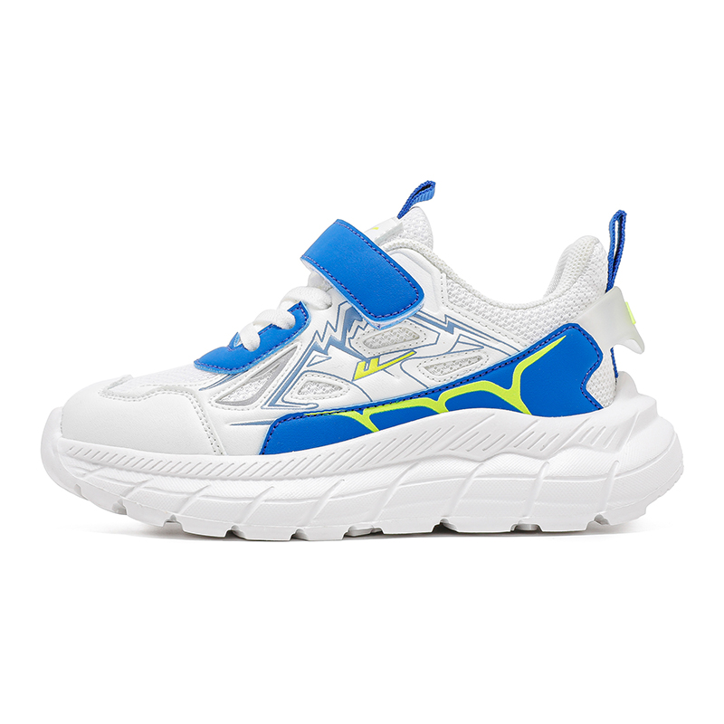 

Прочные, дышащие, легкие, низкие детские кроссовки для бега WARRIOR, черный