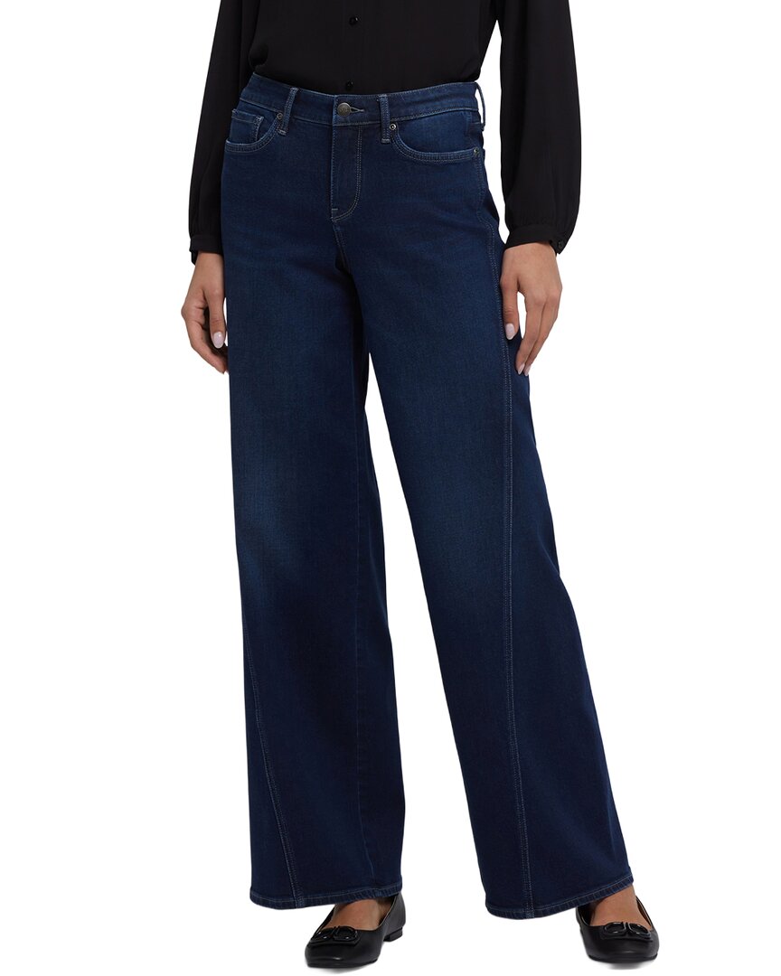 

Джинсы NYDJ Petite Teresa Ink Skyline Wide Leg Nydj, синий
