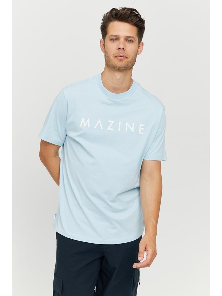 

Футболка MAZINE Shirt Hurry, светло-синий