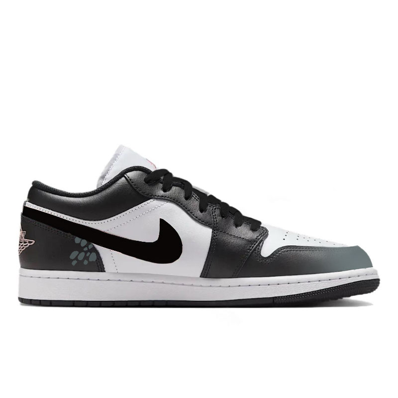 Jordan Кроссовки Air 1 Vintage мужские низкие черный серый зеленый — фото 2