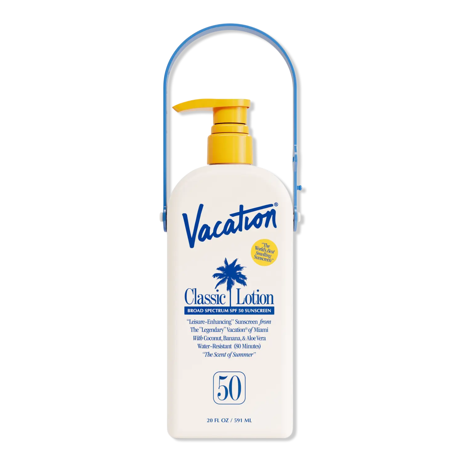 

Классический лосьон с солнцезащитным фактором SPF 50 Vacation, 20.0 oz