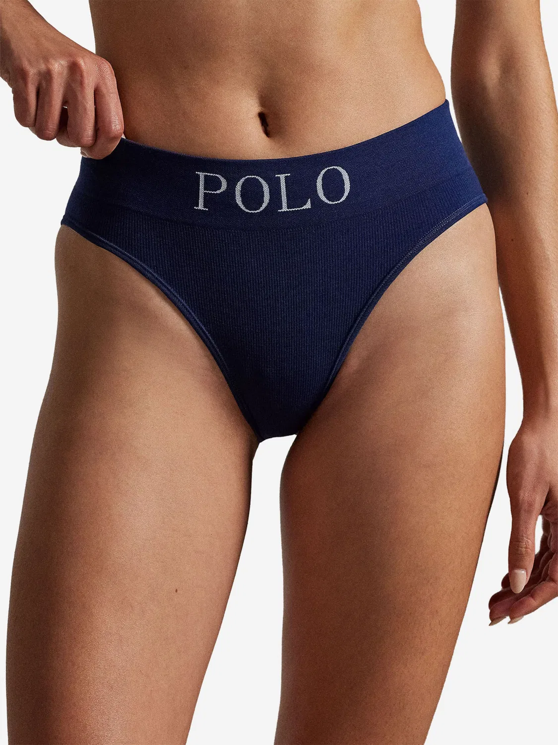 Трусы ' Ribbed Seamless ' Polo Ralph Lauren, Navy — фото 2