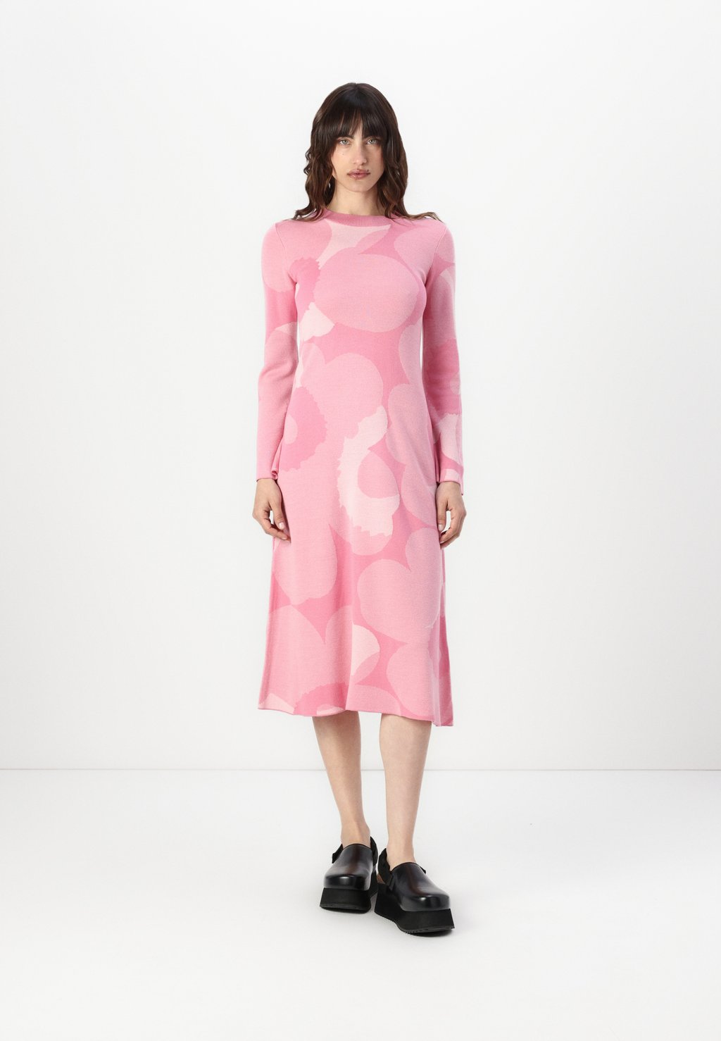 

Платье-джемпер LEIKKUU UNIKKO DRESS Marimekko, розовый