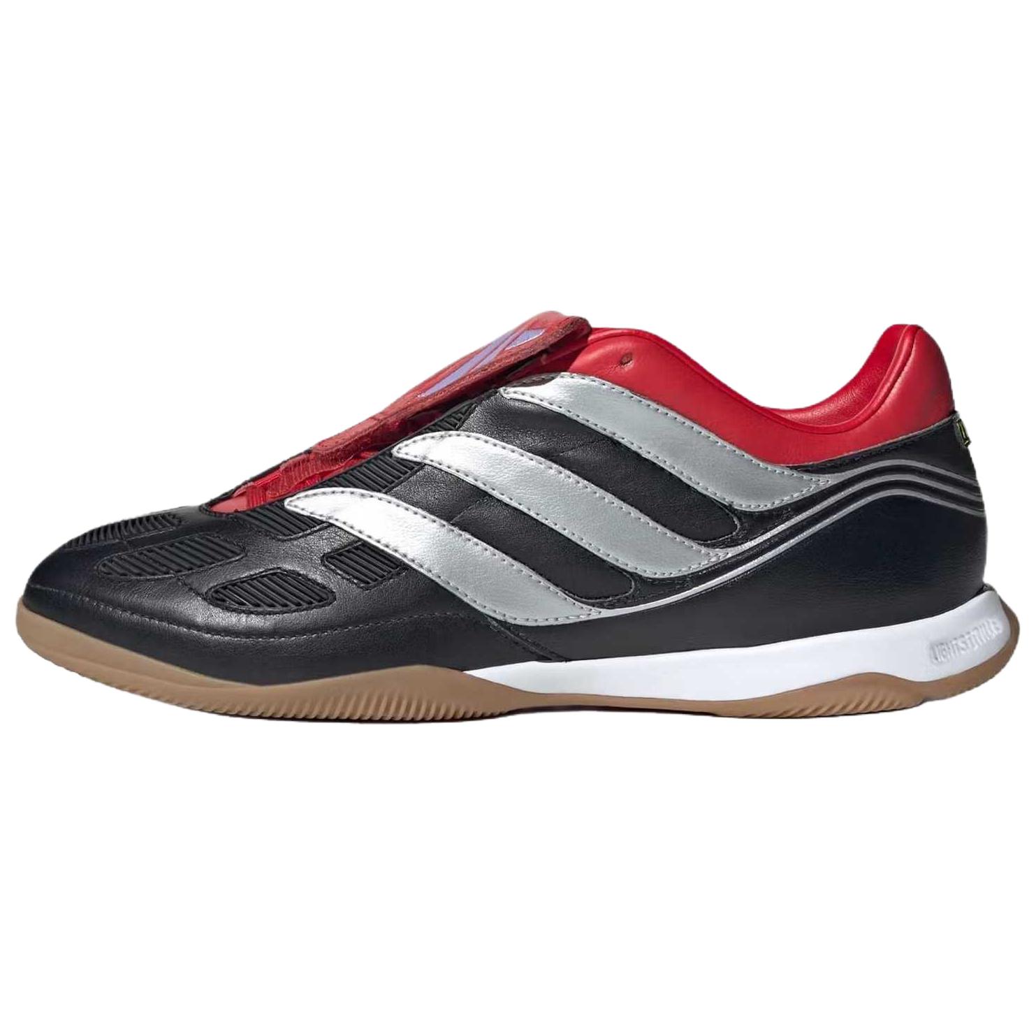 

Predator Precision Soccer Shoes Unisex черный серебристый Adidas, черный серебряный красный