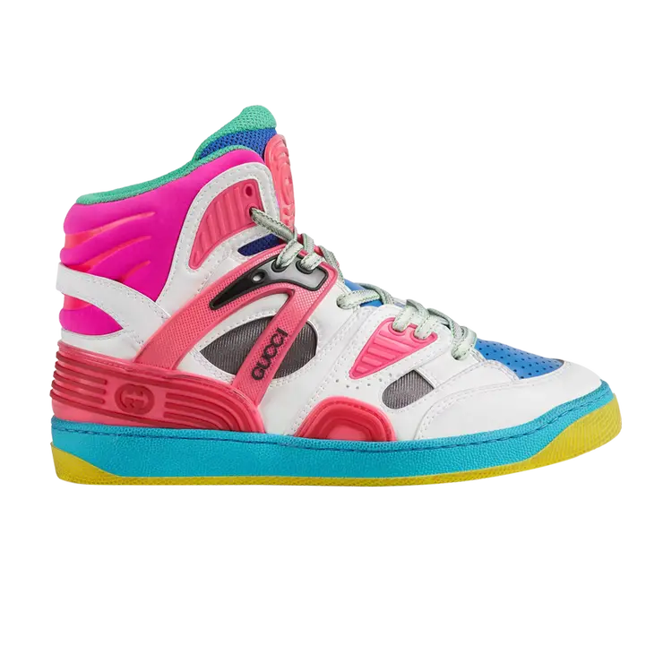 Кроссовки Gucci Wmns Basket High, белый