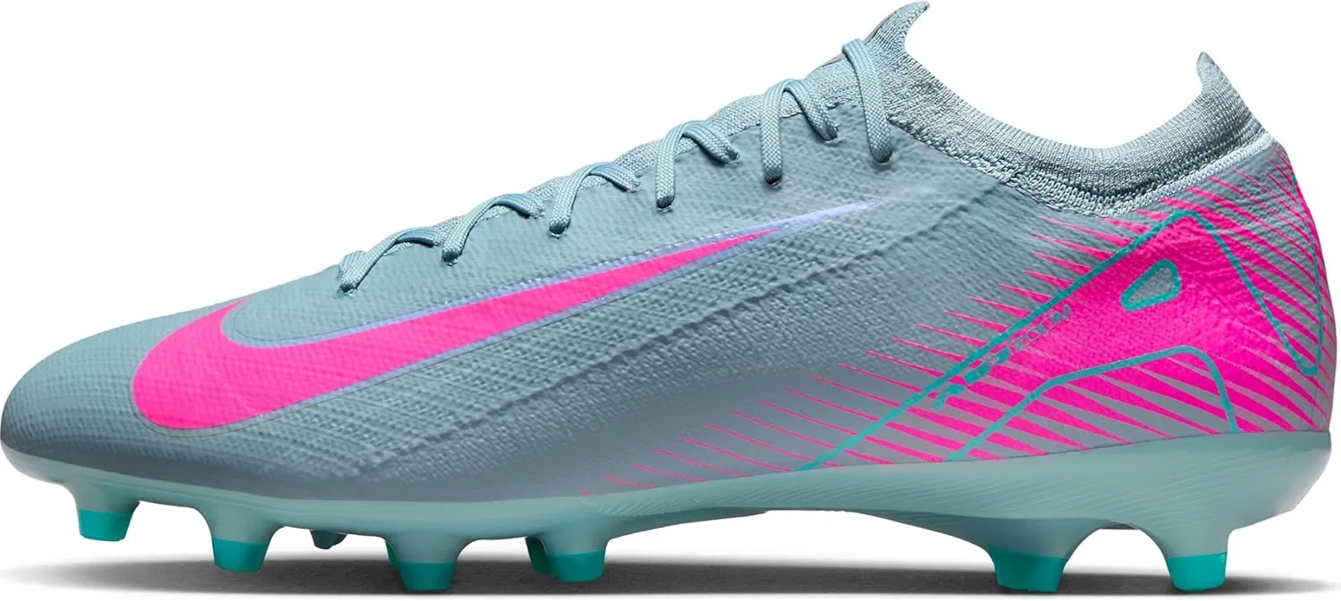 Футбольные бутсы Nike Mercurial Vapor 16 Pro AG-Pro Low Top FQ8684, Ocean Cube Pink Blast
