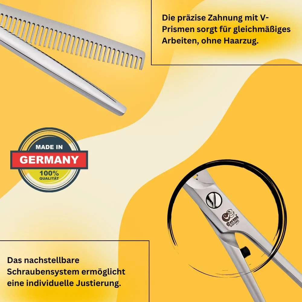 Филировочные ножницы Cerena Concour Chiro Modelling Scissors 6.0 дюймов Cerena — фото 4