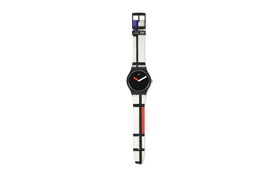 

SWATCH Часы Unisex 41mm Black Watch SUOZ344