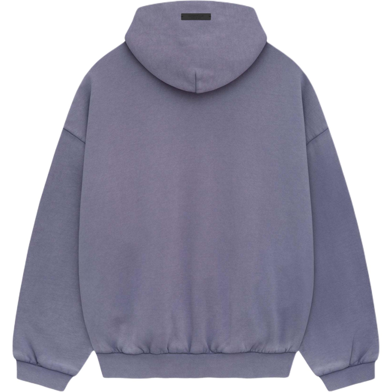 Толстовка с капюшоном из плотного флиса Fear Of God Essentials, Орхидея Пурпурный/Лавандовый — фото 3