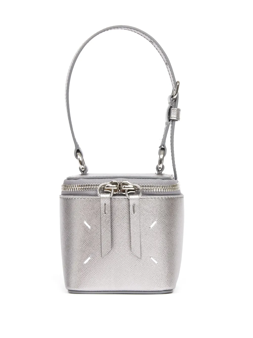 

Сумка-тоут Micro Cube MAISON MARGIELA, серебяный