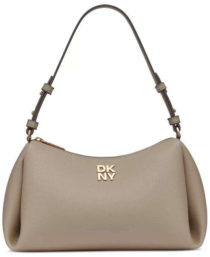 

Сумка через плечо Remy Top Zip DKNY, коричневый/бежевый