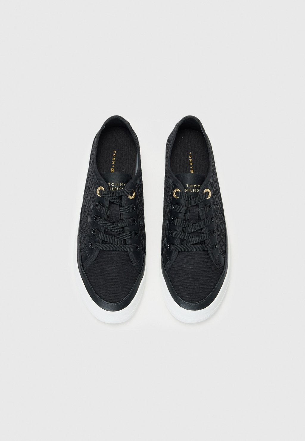 Кроссовки VULC EMBROIDERED SNEAKER Tommy Hilfiger, черный — фото 4