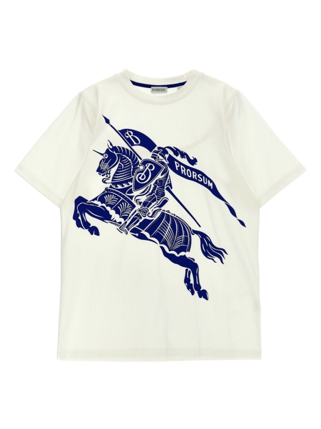 

Футболка Burberry Kids EKD из хлопка, белый
