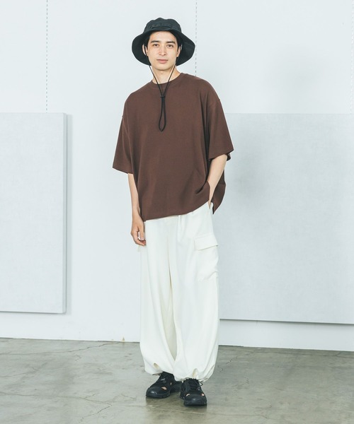 

Футболка оверсайз LAKOLE, коричневый