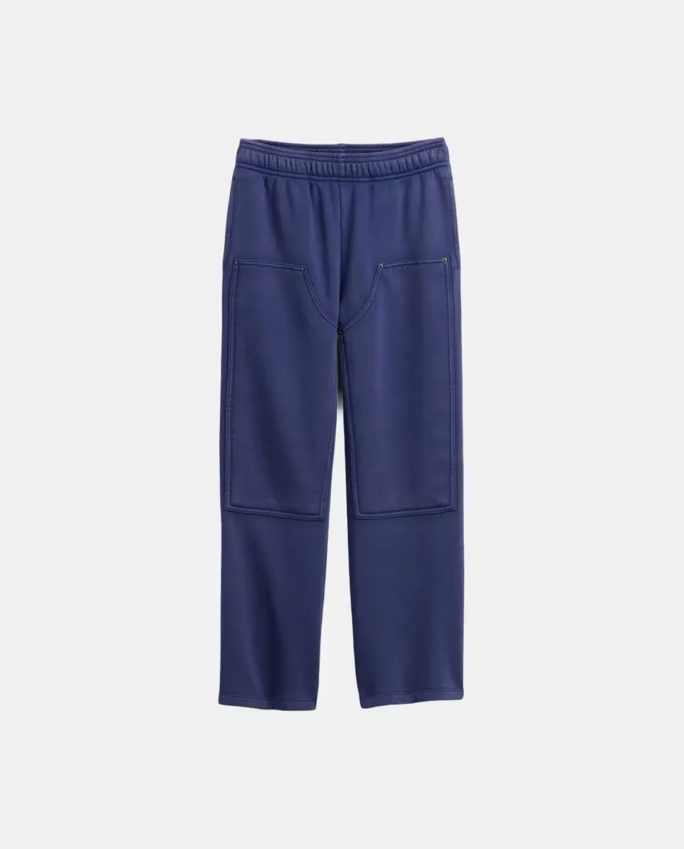 Спортивные брюки из флиса свободного кроя для мальчика Gap, синий — фото 2