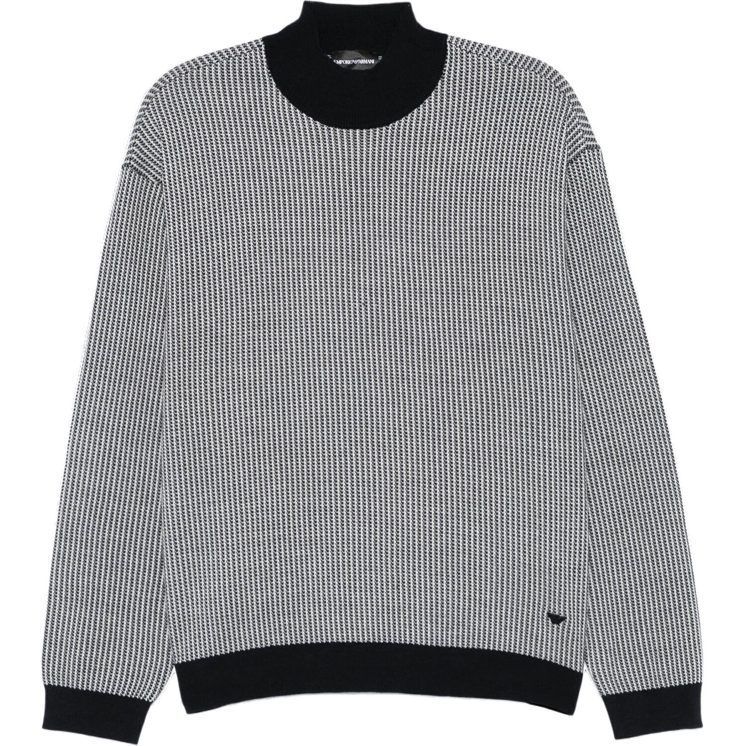 

Свитер с логотипом EMPORIO ARMANI, синий