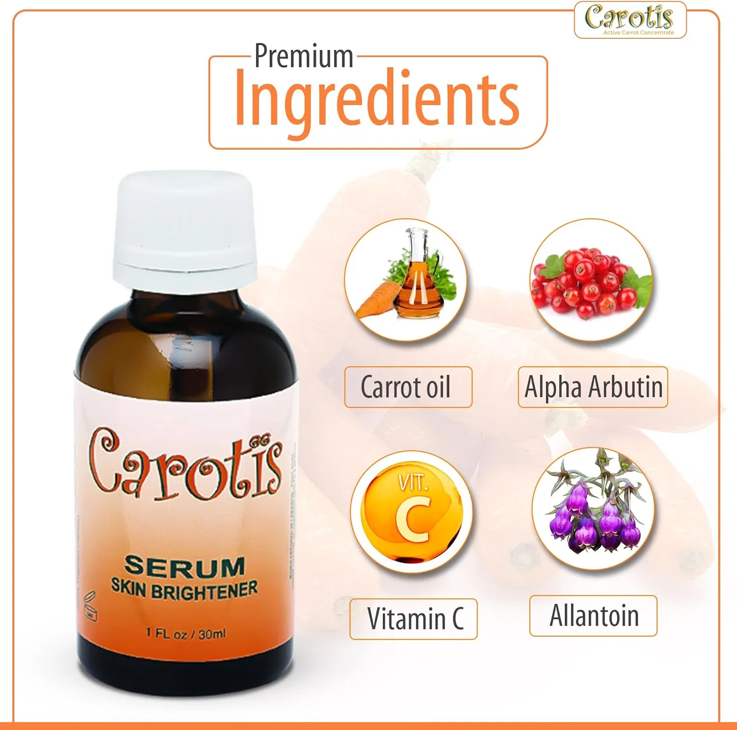 Сыворотка Carotïs — Осветляющая Brightening Serum, 30 мл — фото 2