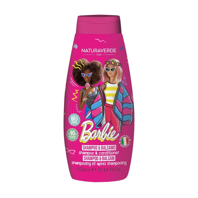 

Naturaverde детский шампунь и кондиционер для волос Barbie, 300 мл