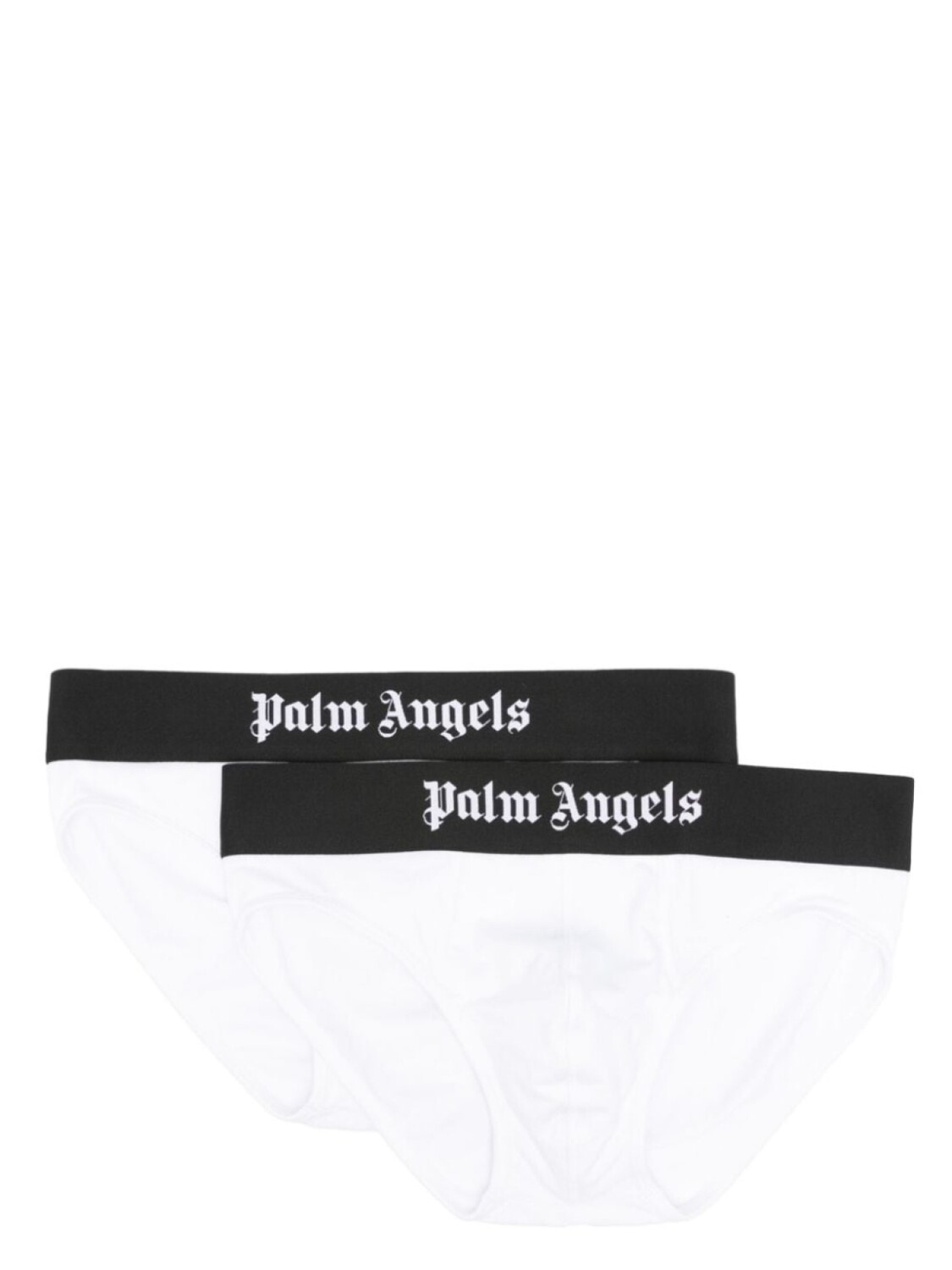 

Palm Angels комплект из двух трусов-брифов с логотипом, белый