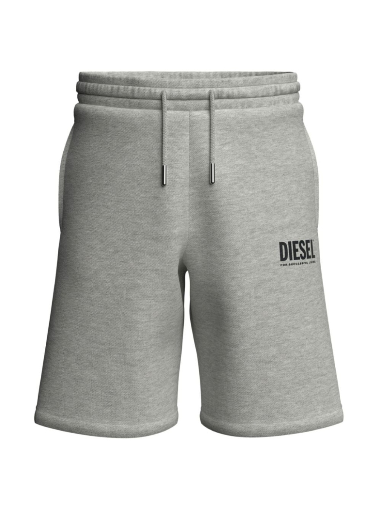 

Спортивные шорты с логотипом Diesel Kids, серый