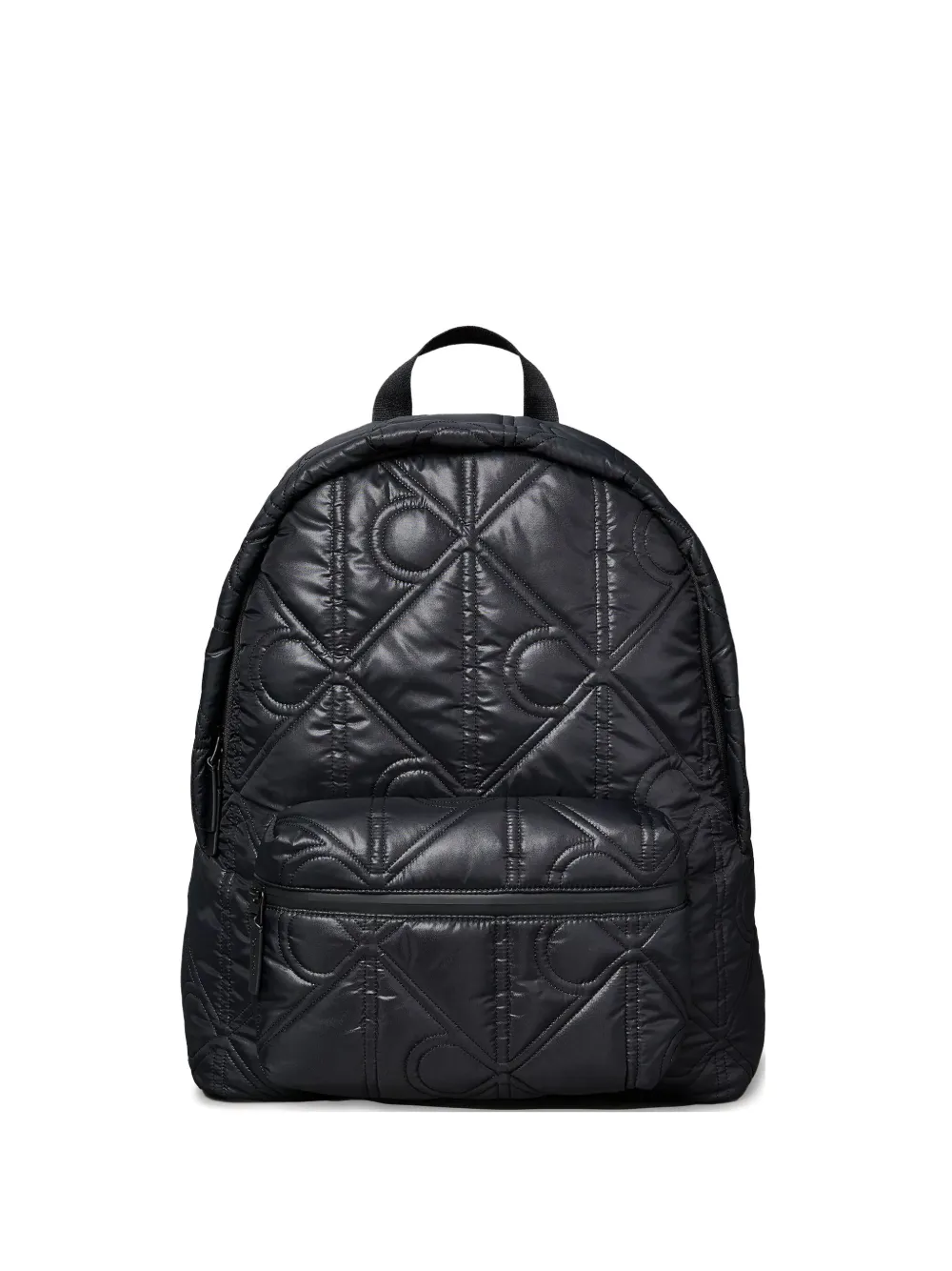 

Стеганый рюкзак с логотипом Calvin Klein, черный