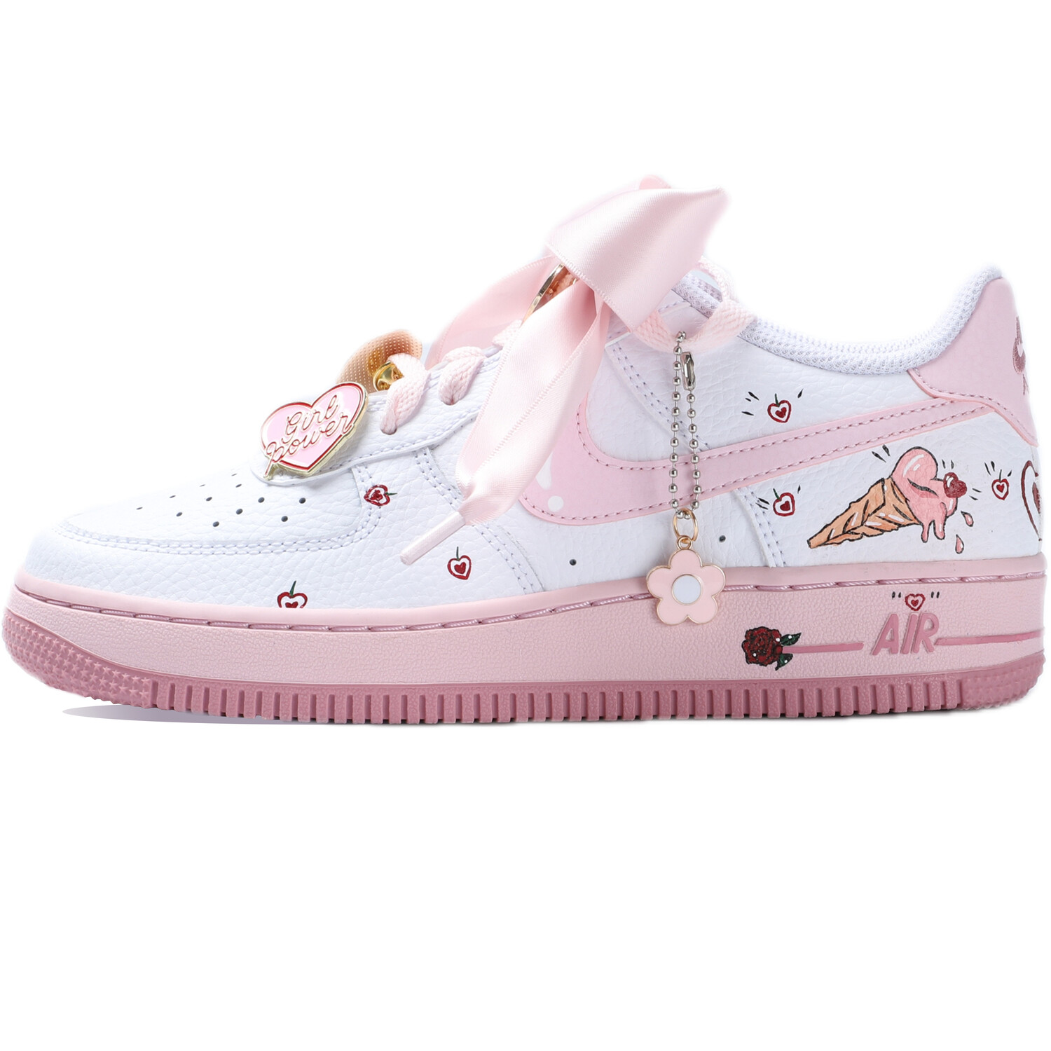 

Женские кроссовки для скейтбординга Nike Air Force 1, White